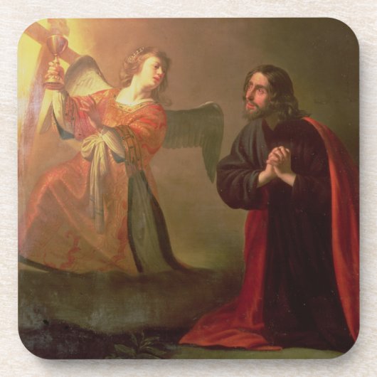 Qual im Garten Untersetzer (Vorderseite)