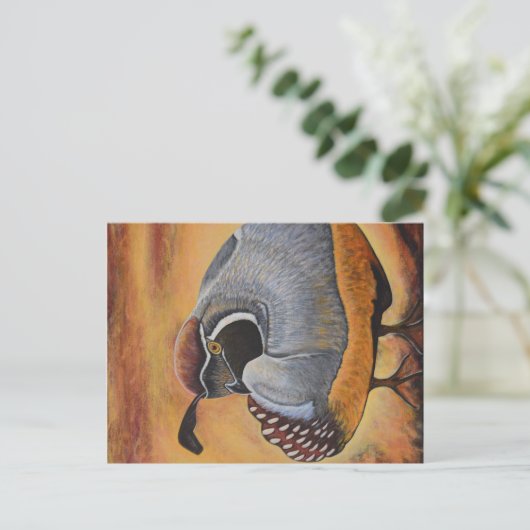 Qual Postkarte (Stehend Vorderseite)