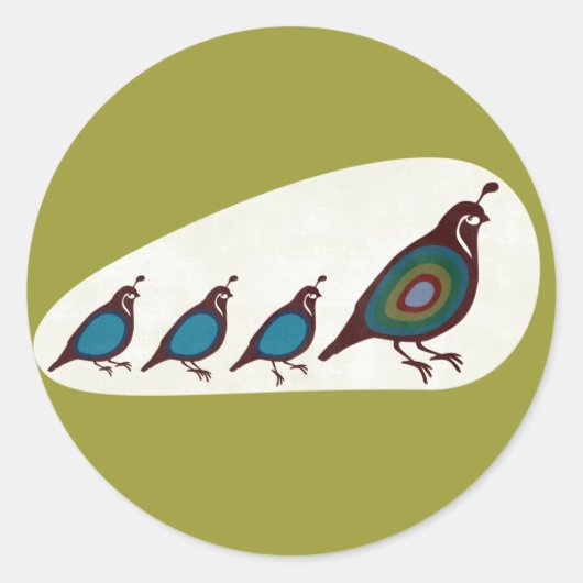 Qual Runder Aufkleber (Vorderseite)