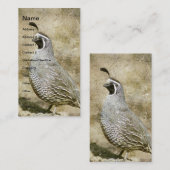 Qual Visitenkarte (Vorne/Hinten)