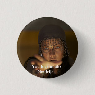 Quälender Sinti und Roma-Knopf Button