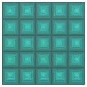 Quälender Türkis Stoff (Nahaufnahme)