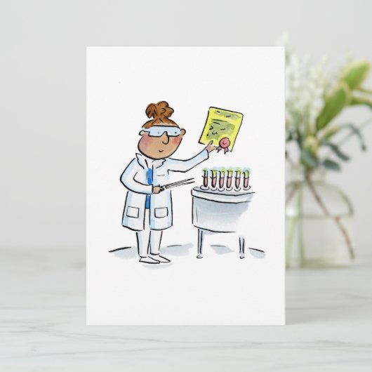 Qualifikation Einladung (Stehend Vorderseite)