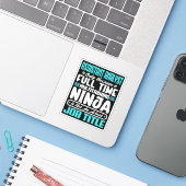 Qualifikationen des Assistenten für Multitasker-Au Aufkleber (Laptop mit iPhone)