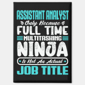 Qualifikationen des Assistenten für Multitasker-Au Magnet (Vorderseite)