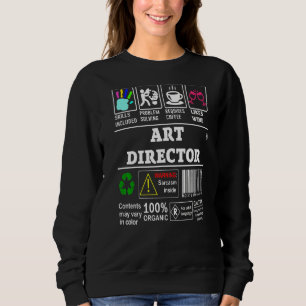 Qualifikationen von Art Director beinhalten Proble Sweatshirt