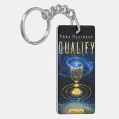 Qualifizieren und konkurrieren - Buchabdeckungen - Schlüsselanhänger (Vorderseite links)