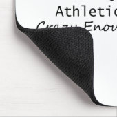 qualifiziert genug, um Athletikdirektor zu werden Mousepad (Ecke)
