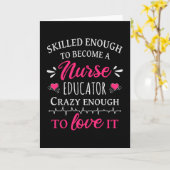Qualifiziert genug, um Krankenpfleger zu werden Karte (Gelbe Blume)