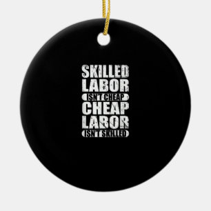 Qualifizierte Arbeit ist nicht billig, billige Arb Keramik Ornament