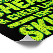 Qualifizierte Arbeitskräfte ISN' keine billige Poster (Ecke)