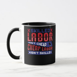 Qualifizierte Arbeitskräfte sind keine billigen Ar Tasse