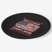 Qualifizierte Arbeitskräfte sind nicht billig - Be Pappteller (Schrägansicht)