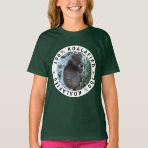 Qualifizierte Koalafied Niedlich Funny Koala in ei T-Shirt