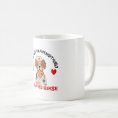 Qualifizierte Krankenschwester pawsitiv Kaffeetasse (VorderseiteRechts)