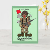 Qualifizierte Soldaten-Karte Karte (Gelbe Blume)