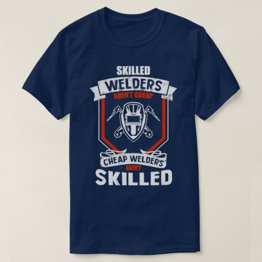 Qualifizierte Welders Arent bilap T-Shirt (Design vorne)