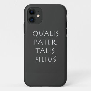 Qualis pater talis filius Case-Mate iPhone hülle