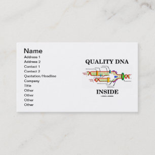 Qualität der DNA im Inneren (DNA-Replikation) Visitenkarte