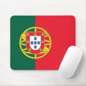 Qualität der portugiesischen Flagge Mousepad (Mit Mouse)
