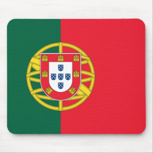 Qualität der portugiesischen Flagge Mousepad