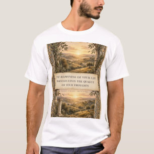 Qualität Ihrer Gedanken — Aurelius Stoic Tee