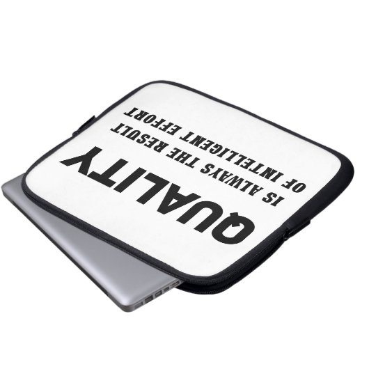 Qualität ist immer das Ergebnis intelligenter Bemü Laptopschutzhülle (Vorne Knopf)