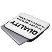 Qualität ist immer das Ergebnis intelligenter Bemü Laptopschutzhülle (Vorne Knopf)