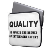 Qualität ist immer das Ergebnis intelligenter Bemü Laptopschutzhülle (Vorderseite Links)