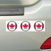 Qualität Kanadas Roundel Flagge Autoaufkleber (Auf Auto)