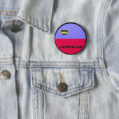 Qualität Lichtensteins Roundel Flagge Button (Beispiel)