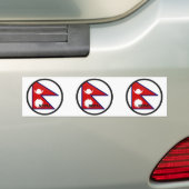 Qualität Nepals Roundel Flagge Autoaufkleber (Auf Auto)