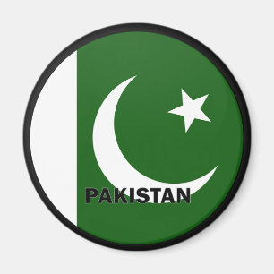 Qualität Pakistans Roundel Flagge Magnet