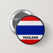 Qualität Thailands Roundel Flagge Button (Vorne & Hinten)
