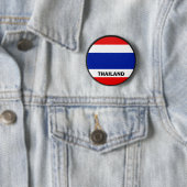 Qualität Thailands Roundel Flagge Button (Beispiel)