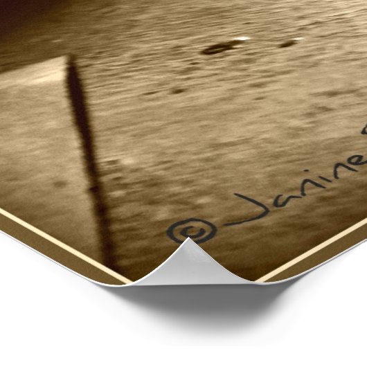 Qualität und Tinte Poster (Ecke)