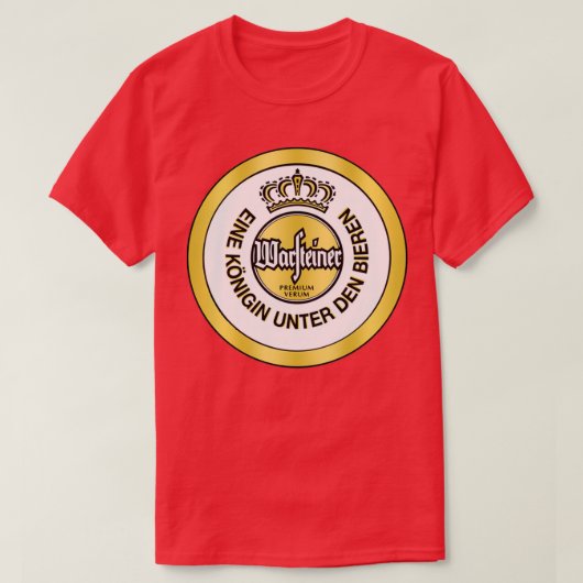 Qualität von Warsteiner Verum Gold T T-Shirt (Design vorne)