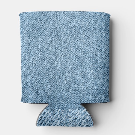 Qualitativ hochwertige Jeans: Schöne Nahtlose Text Dosenkühler (Rückseite)