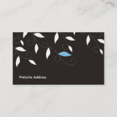 Qualitativ hochwertige Visitenkarten Visitenkarte (Rückseite)