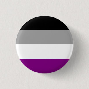 Qualitäts-asexualer Flaggen-Knopf Button
