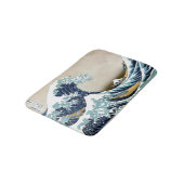 Qualitäts-große Welle weg von Kanagawa durch Badematte (Schrägansicht)