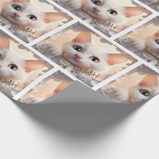 Qualitäts-Katzenverpackungspapier Geschenkpapier (Ecke)