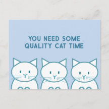 Qualitäts-Katzenzeit