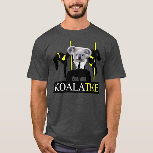 Qualitäts-Koala-T-Shirt T-Shirt (Vorderseite)