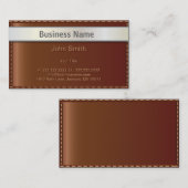 Qualitäts-Ledertasche-Art-Visitenkarte Visitenkarte (Vorne/Hinten)