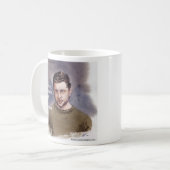 Qualitäts-Volodomir Zelensky & Munitionsangebot Kaffeetasse (Vorderseite Links)