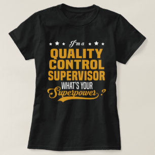 Qualitätsbeauftragter für Kontrolle T-Shirt