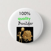 Qualitätserbauer 100% button (Vorderseite)