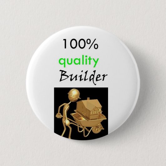 Qualitätserbauer 100% button (Vorderseite)