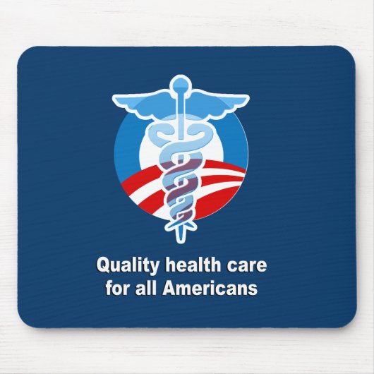 Qualitätsgesundheitswesen für alle Amerikaner Mousepad (Vorne)